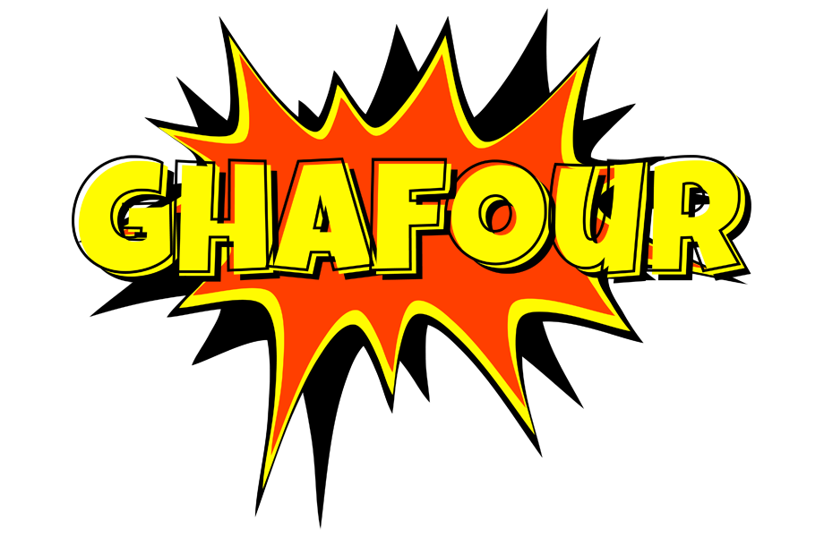 Ghafour bazinga logo