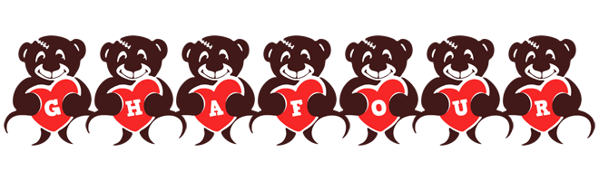 Ghafour bear logo