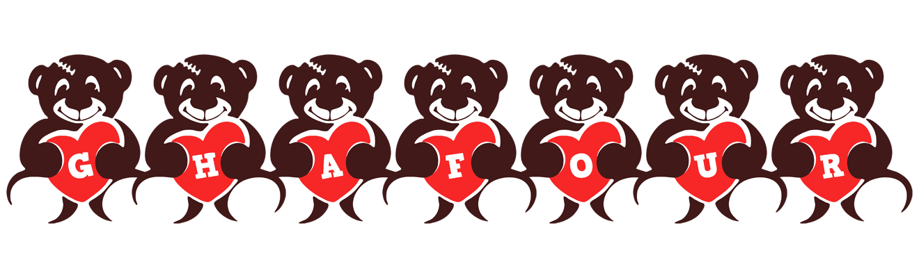 Ghafour bear logo