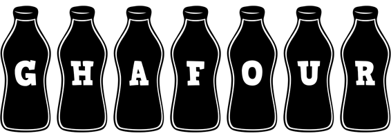 Ghafour bottle logo