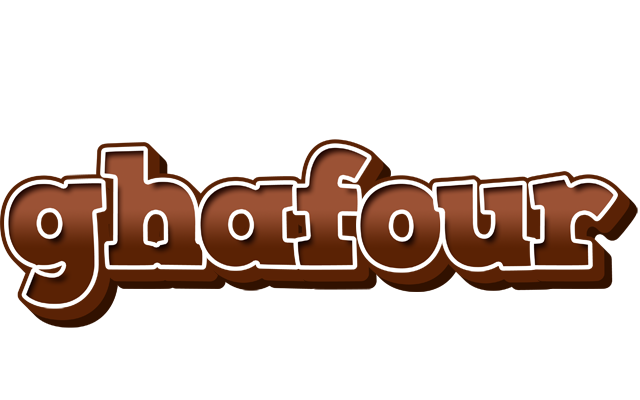 Ghafour brownie logo