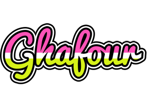 Ghafour candies logo