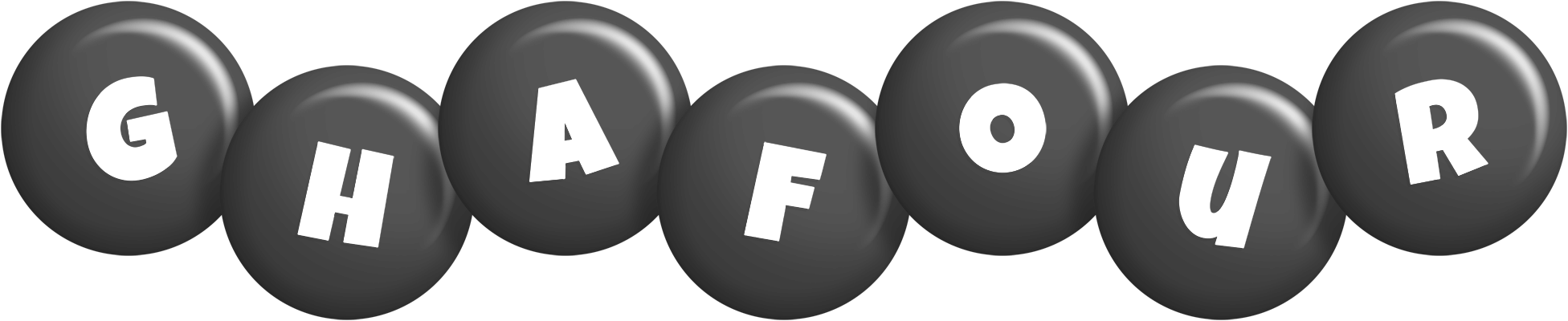 Ghafour candy-black logo