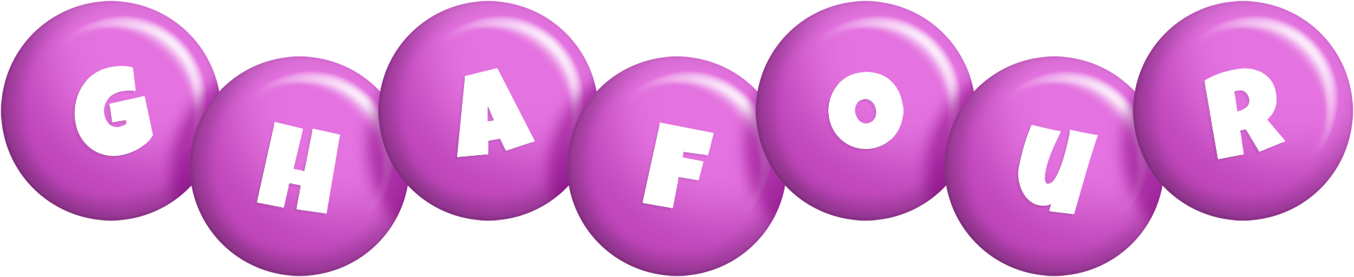 Ghafour candy-purple logo