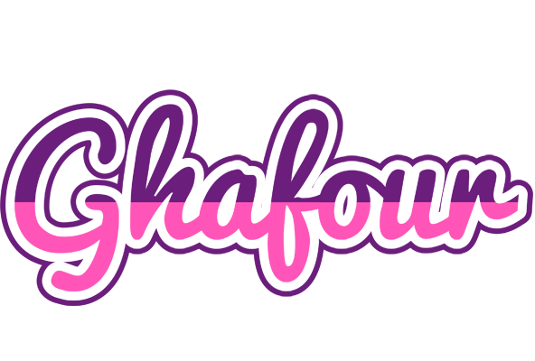 Ghafour cheerful logo
