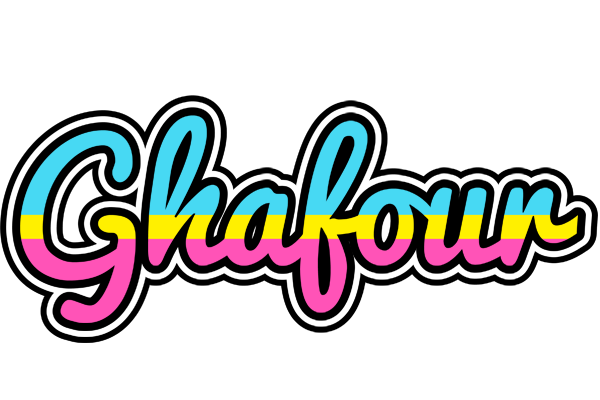 Ghafour circus logo