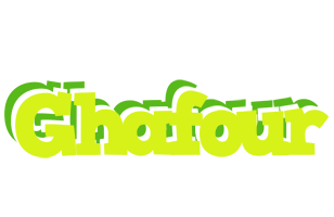 Ghafour citrus logo