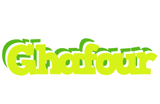 Ghafour citrus logo