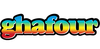 Ghafour color logo