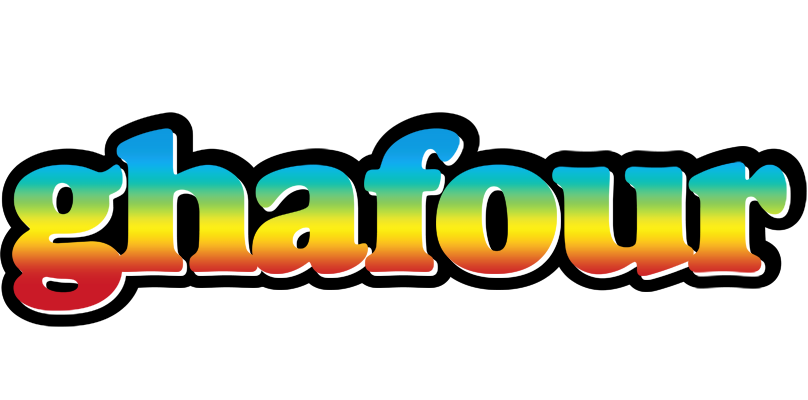 Ghafour color logo
