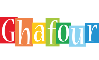 Ghafour colors logo