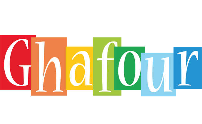 Ghafour colors logo