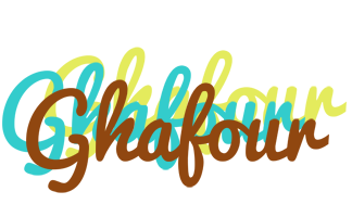 Ghafour cupcake logo