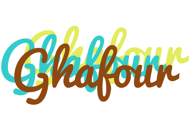 Ghafour cupcake logo