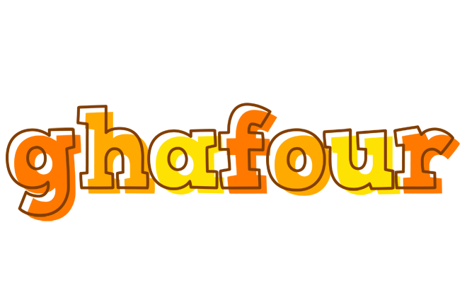 Ghafour desert logo