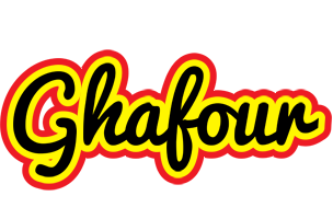 Ghafour flaming logo