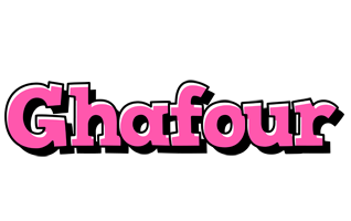 Ghafour girlish logo