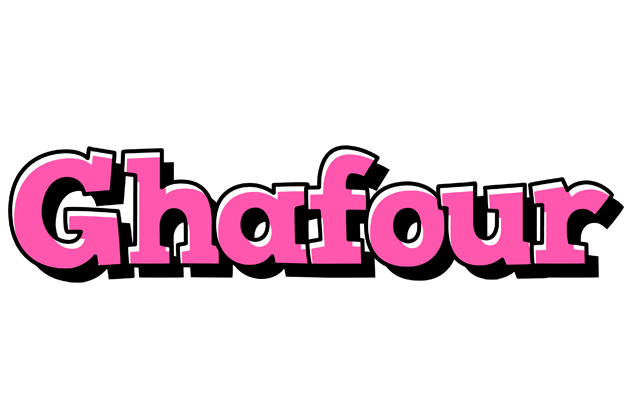 Ghafour girlish logo