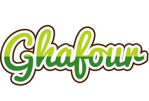 Ghafour golfing logo