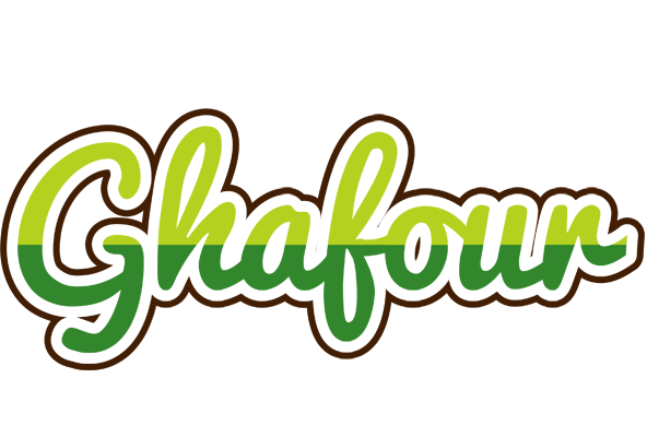 Ghafour golfing logo
