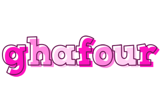 Ghafour hello logo