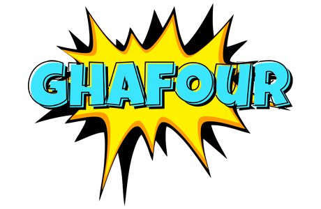 Ghafour indycar logo