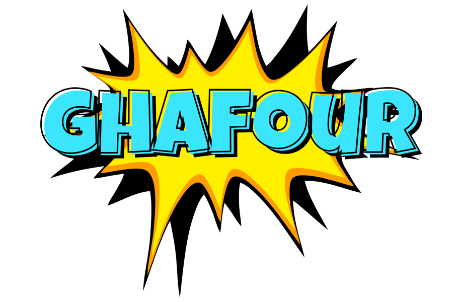 Ghafour indycar logo