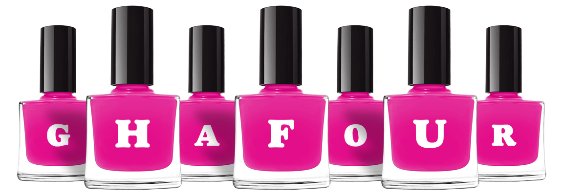 Ghafour nails logo