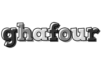 Ghafour night logo