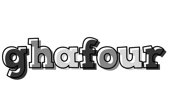 Ghafour night logo