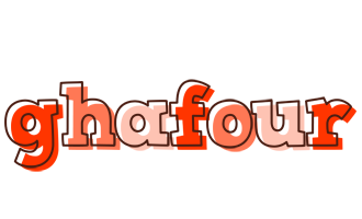 Ghafour paint logo