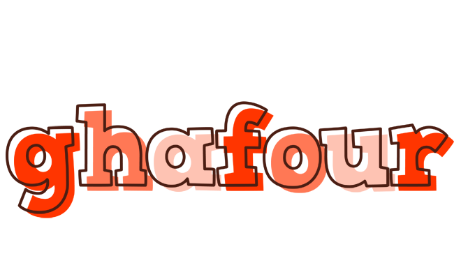 Ghafour paint logo