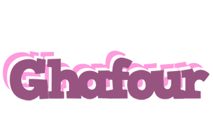 Ghafour relaxing logo