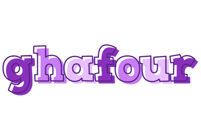 Ghafour sensual logo