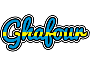 Ghafour sweden logo