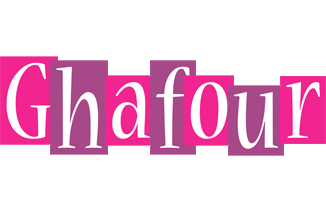 Ghafour whine logo