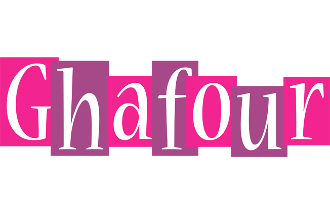 Ghafour whine logo
