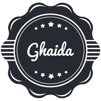 Ghaida badge logo