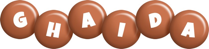 Ghaida candy-brown logo