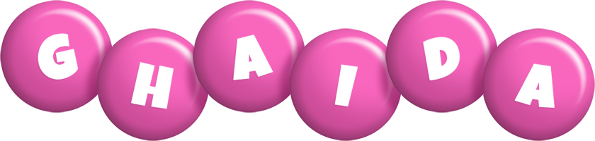 Ghaida candy-pink logo