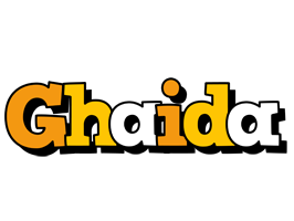Ghaida cartoon logo