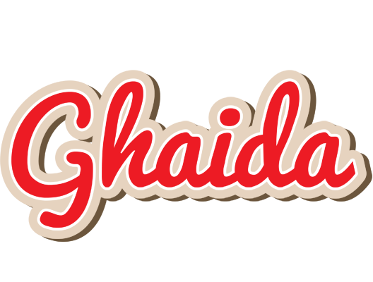 Ghaida chocolate logo