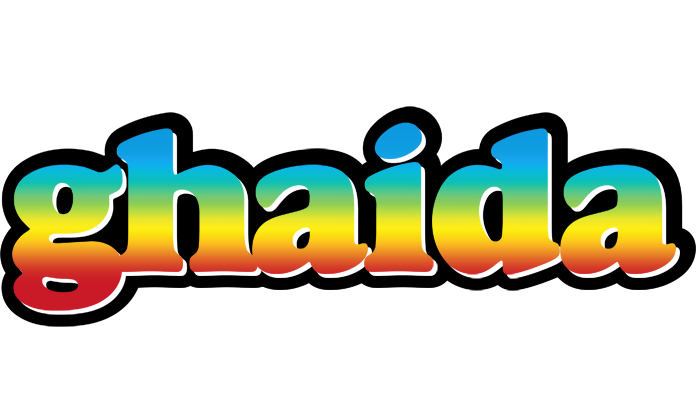 Ghaida color logo