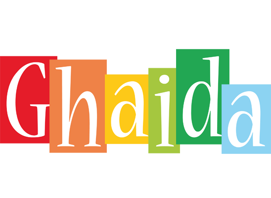 Ghaida colors logo