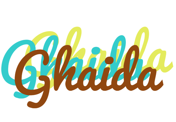 Ghaida cupcake logo