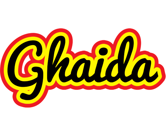 Ghaida flaming logo
