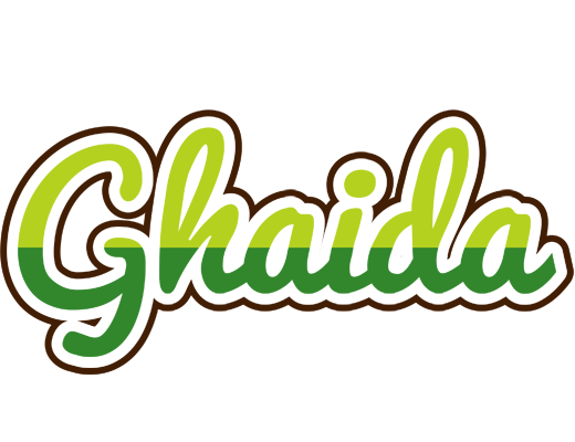 Ghaida golfing logo