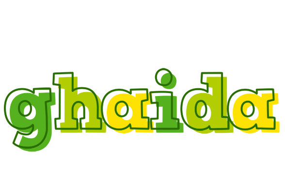 Ghaida juice logo