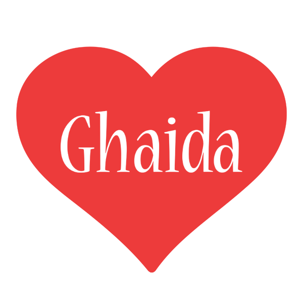 Ghaida love logo