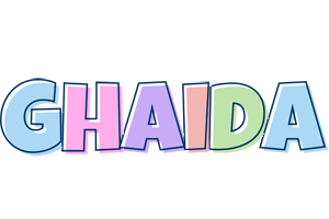 Ghaida pastel logo
